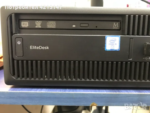 HP EliteDesk 800 G2,SFF Desktop i5-6600- Quad-Core 3.3GHz,16GB RAM, снимка 5 - Работни компютри - 49225324