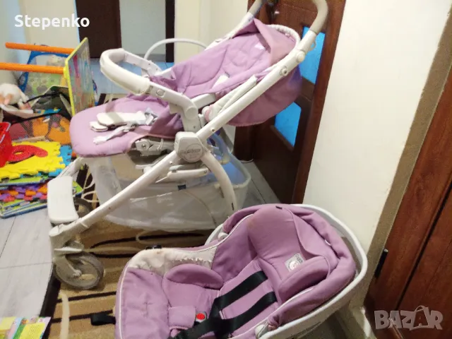 Peg perego 3 в 1, снимка 7 - Детски колички - 47386392