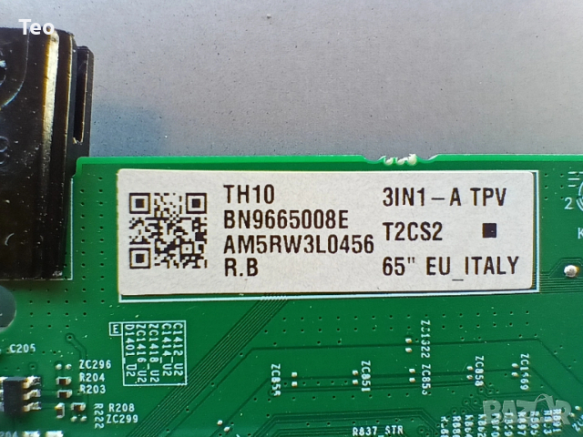 Samsung UE65AU7092U,  MAIN BN9665008E,  POWER 3IN1_Kant_SU2e_TPV_65,  T-CON HV6500QUB_F70_v00 , снимка 2 - Части и Платки - 54247245