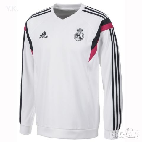 Оригинална мъжка блуза Adidas x F.C. Real Madrid / Season 14-15, снимка 5 - Блузи - 46066344