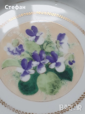 Порцеланова чиния KPM , снимка 3 - Антикварни и старинни предмети - 52477353