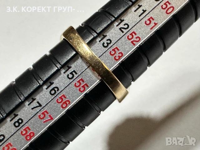Златен дамски пръстен 14к, 6,57гр, снимка 3 - Пръстени - 53976666