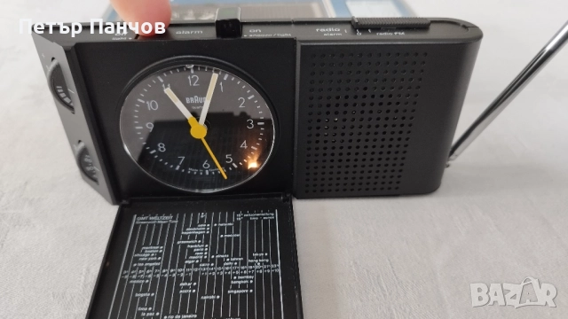 Braun Abr-313sl radio alarm / Радио будилник / часовник , снимка 4 - Радиокасетофони, транзистори - 52087183