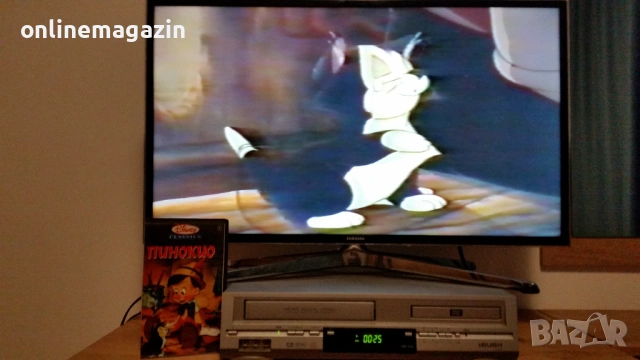 Видеокасета " Пинокио-Капитан Балу " VHS, снимка 8 - Други жанрове - 54083456