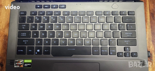 ASUS ROG Zephyrus Ryzen 7 4800HS 40GB RAM GTX 1650 4GB Gaming Laptop, снимка 10 - Лаптопи за игри - 53851933