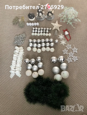 Цялостна Коледна украса/декорация за елха и др., снимка 3 - Декорация за дома - 51511718