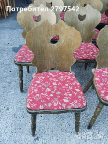 Дървени столове А132, снимка 2 - Столове - 51583055