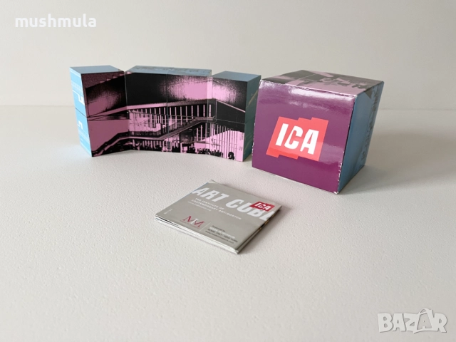 Арт кубче ICA Boston - отлично състояние, снимка 2 - Декорация за дома - 52453316
