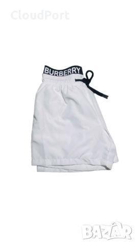 Мъжки бански шорти, Burberry, Бяло (2XL), снимка 2 - Бански - 46401351