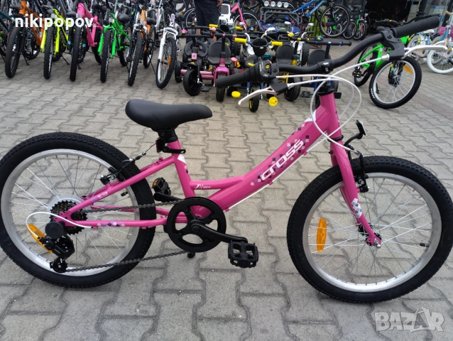 CROSS Велосипед 20" ALISSA розов, снимка 2 - Велосипеди - 53559941