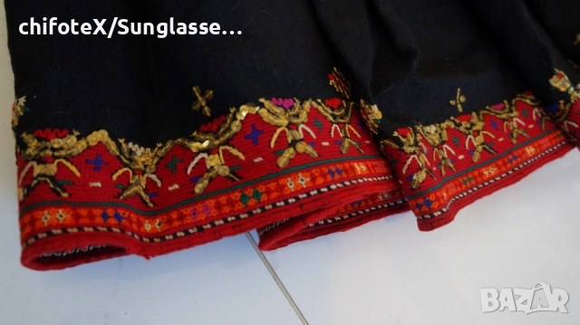 Автентична народна носия украсена с монети преди Осовобождението и до 1913г, снимка 10 - Антикварни и старинни предмети - 52944804