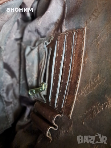 Оригинална кожена чанта CatWalk , снимка 3 - Чанти - 51632635