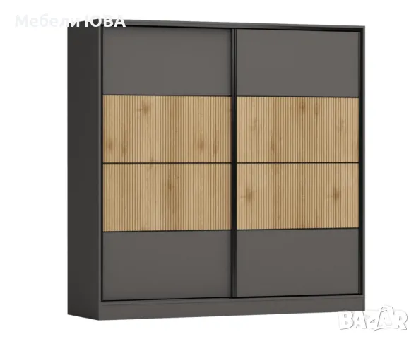 Гардероб Симона с опция за вградени чекмеджета, снимка 2 - Гардероби - 49893968