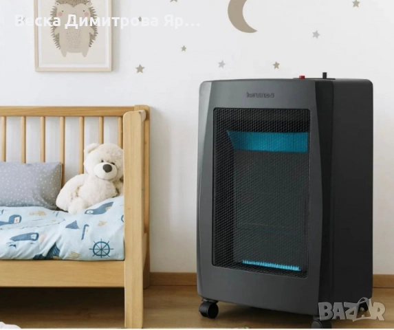 Газов отоплител Taurus Tropicano Compact Blue Flame, 3 нива на мощност, 4200W, снимка 7 - Отоплителни печки - 51737910