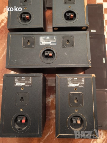 Тонколони 5 център и съраунд Denon , снимка 5 - Тонколони - 53745275