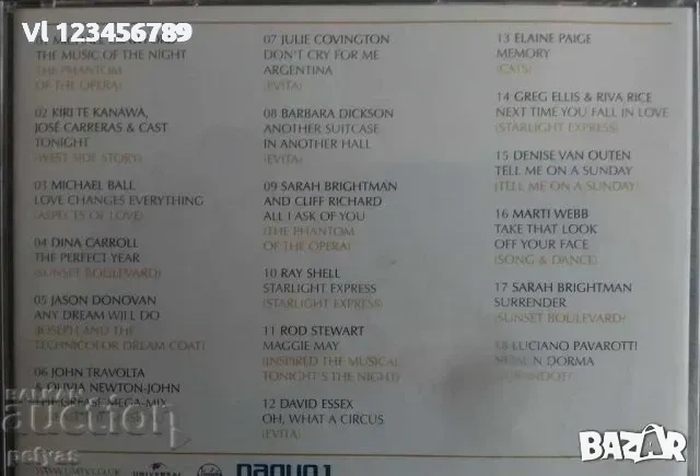 СД THE NUMBER ONE MUSICALS ALBUM (MUSICALS), снимка 3 - CD дискове - 53869040