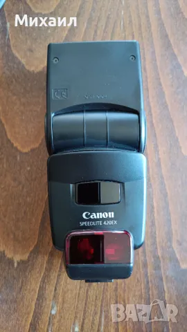 Светкавица canon speedlite 420ex, снимка 4 - Светкавици, студийно осветление - 46881747