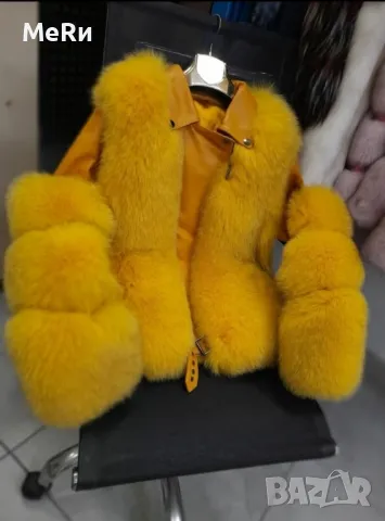Естествена кожа и косъм лисица , снимка 1