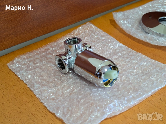 Смесител за душ Novaservis Titania, хром, скрит, чисто нов, снимка 3 - Смесители - 54166217