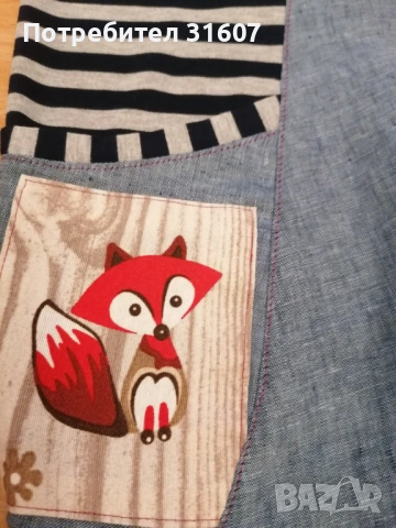 Дизайнерска ленена рокля с лисичка – Nora Vakarelova, снимка 2 - Рокли - 53964485