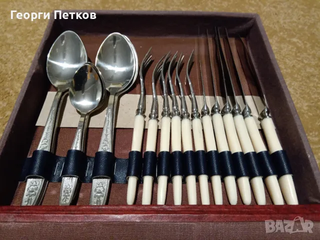 Прибори за хранене., снимка 4 - Прибори за хранене, готвене и сервиране - 49902175