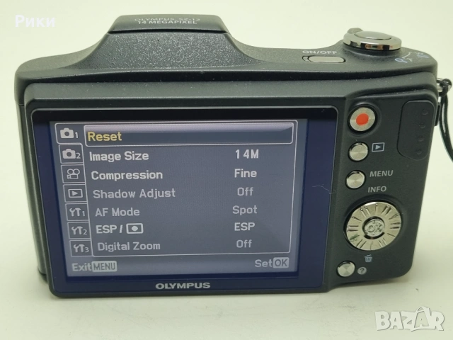 Olympus SZ-12 Digital Camera 14 MP, Black, снимка 8 - Фотоапарати - 53804956