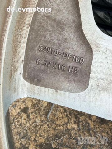 52910-DF100 5x114.3 6.5J 16 цола ET44 алуминиеви джанти с гуми от  Hyundai Kona SX2 1.6 GDI Hybrid, , снимка 9 - Гуми и джанти - 54209075