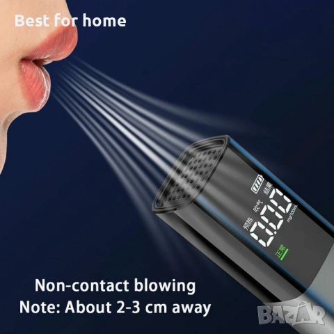 Ksd-07 Цифров тестер за алкохол с дисплей, преносим дрегер с връзка за връзка - английска версия, снимка 4 - Друга електроника - 53855214