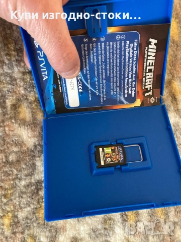 Minecraft PS Vita, снимка 2 - Игри за PlayStation - 52910626