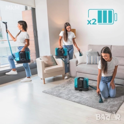 Прахосмукачка за мокро почистване и премахване на петна Cecotec, Conga Carpet&Spot Clean, снимка 3 - Прахосмукачки - 52350909