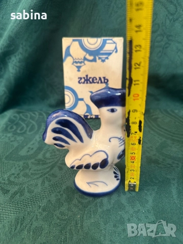 Руски фигурки/статуетки Гжел/Гжель, снимка 9 - Колекции - 52253793
