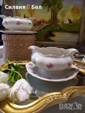 Сосиера, ретро порцелан