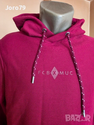FC Bayern Munich Members Club LTD Мъжки Суичър Горница С Качулка Раз.M, снимка 2 - Спортни дрехи, екипи - 54179596
