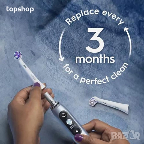 Чисто нови запечатани Сменяеми накрайници за електрическа четка Oral-B iO Whitening Care, комплект.., снимка 3 - Други - 52654658