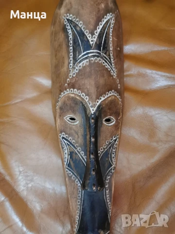 Африканска маска Фанг, снимка 2 - Антикварни и старинни предмети - 50947529