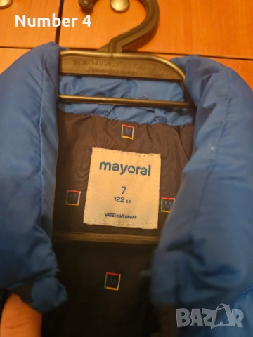 Детско яке Mayoral ,гъши пух, снимка 2 - Детски якета и елеци - 54145973