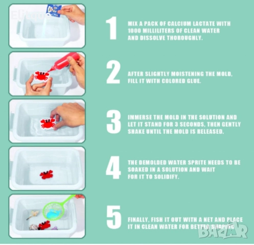 Комплект играчки, Aqua Fairy Water Elf, снимка 6 - Други - 52684579