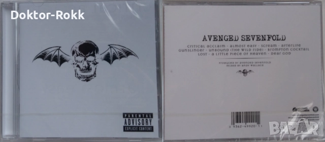 Avenged Sevenfold – оригинални дискове, снимка 3 - CD дискове - 51790688