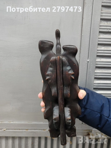 Авторска дървена скулптура , снимка 2 - Декорация за дома - 53404634