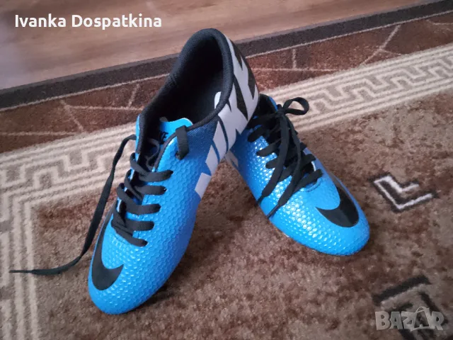 Nike mercurial бутонки един път носени 38номер, снимка 1 - Футбол - 48175358