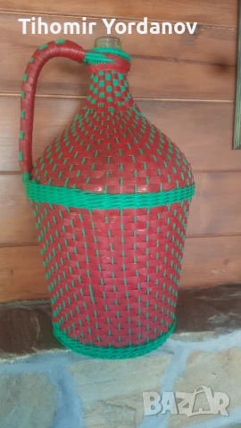 Плетена дамаджана., снимка 12 - Антикварни и старинни предмети - 51320074