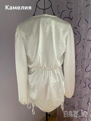 Бяла рокля, снимка 6 - Рокли - 49589204