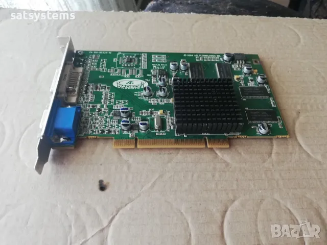 Видео карта ATi Radeon 7000 XVR100 64MB DDR 128bit PCI, снимка 5 - Видеокарти - 47466073