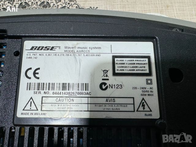 Bose AWRCC5 CD Wave Music System , снимка 6 - Аудиосистеми - 46371040