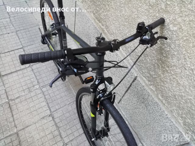 велосипед със лека Алуминиева рамка 28 цола 21 скорости палцови команди преден амортисьор , снимка 7 - Велосипеди - 45724418