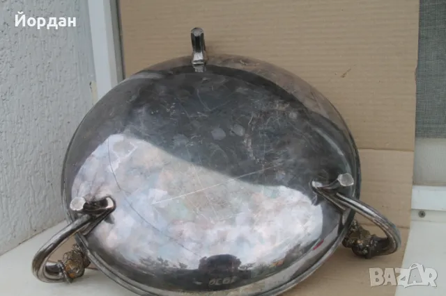 Посребрена фруктиера , снимка 13 - Антикварни и старинни предмети - 49713524