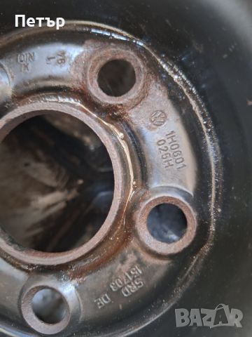 Резервна гума патерица за Ауди Фолсваген Шкода - 5x100х57-15цола, снимка 5 - Гуми и джанти - 46228477