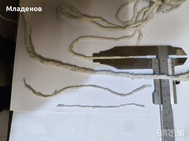 Азбестово въже / шнур / топлоустойчив 