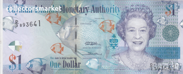 1 долар 2010, Кайманови острови