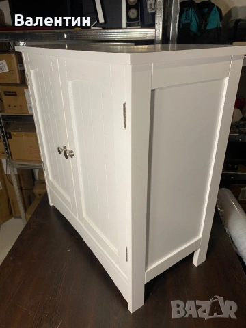 Шкаф за баня VASAGLE, снимка 4 - Шкафове - 53218285